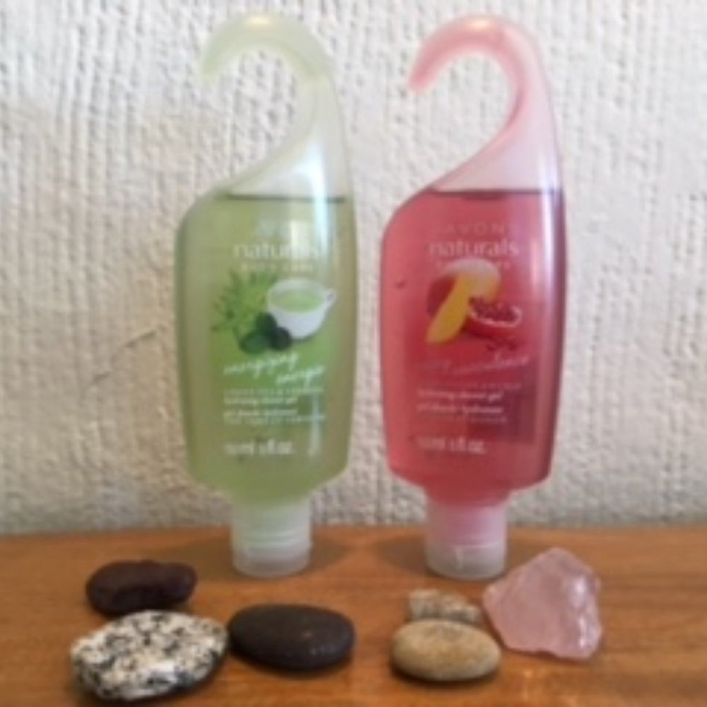 RARE 2 of Avon Senses Bath & Shower Gels